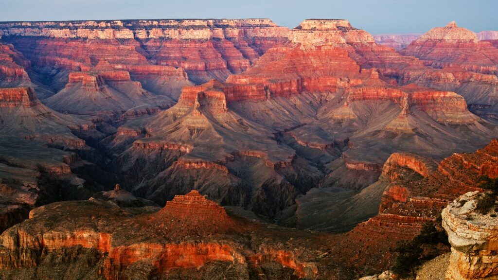 Aerial view of the Grand Canyon 