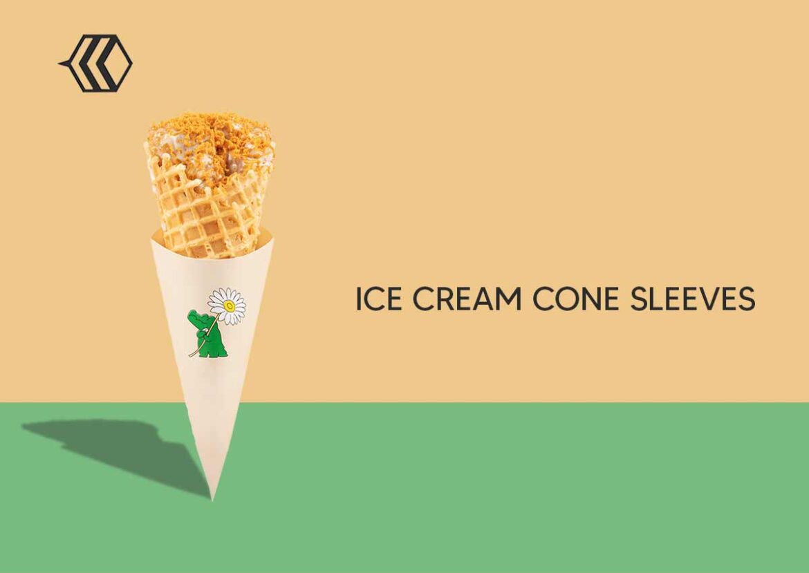 Guarantee the freshness of ice creams using custom cone sleeves&nbsp;