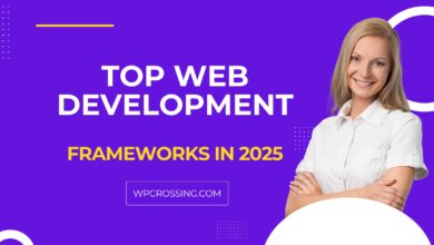 Top Web Development Frameworks in 2025